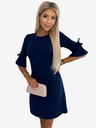 numoco Haljina A kroja s mašnom - tamnoplava Numoco NEVA