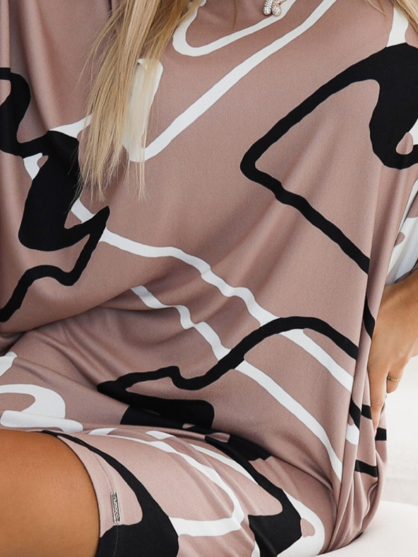 numoco Numoco haljina s šišmiš rukavima