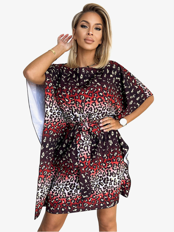 numoco Leptir haljina s vezicom u struku Numoco SOFIA