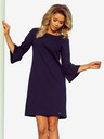 numoco Haljina s čipkom na rukavima - tamnoplava Numoco MARGARET