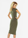 numoco Midi haljina SARA - kaki Numoco