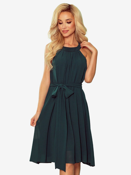 numoco Haljina od šifona na veze - zelene boje Numoco ALIZEE