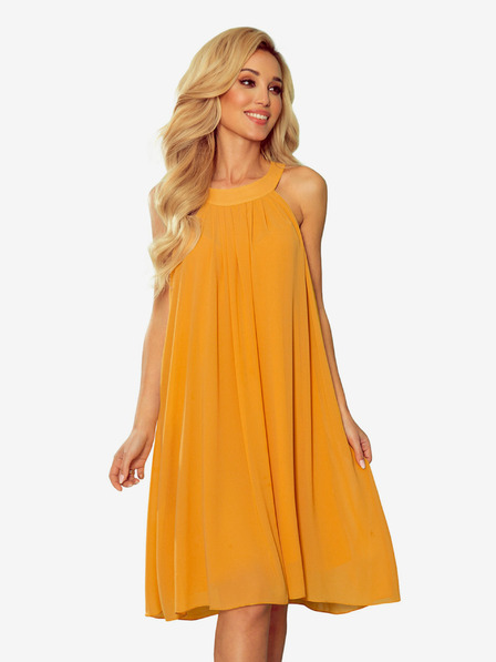 numoco Haljina od šifona na veze - Boja meda Numoco ALIZEE