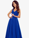 numoco Duga haljina s dekolteom - plava Numoco CINDY