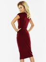 numoco SARA midi haljina - bordo boja Numoco