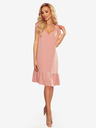 numoco Haljina s mašnama na ramenima - puder roza Numoco ROSITA