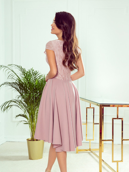 numoco Ekskluzivna haljina s čipkom - roza Numoco PATRICIA