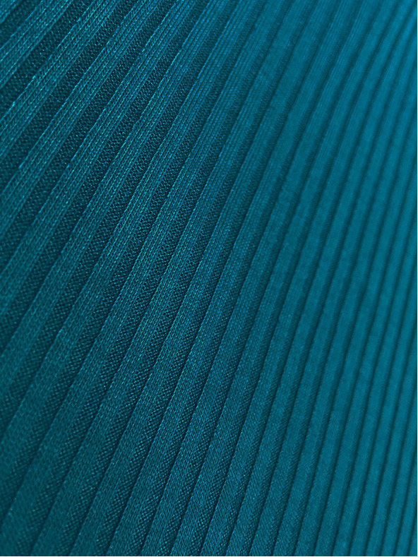 numoco Haljina na pruge s manžetama na rukavima - boja mora Numoco LARA