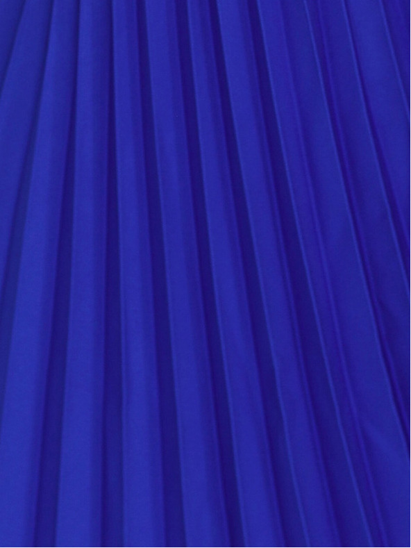 numoco Plisirana haljina kratkih rukava - plava Numoco LILA