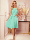 numoco Haljina od šifona na veze - Mint boja Numoco ALIZEE