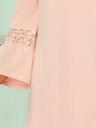 numoco Haljina s čipkom na rukavima - pastelno roza Numoco MARGARET