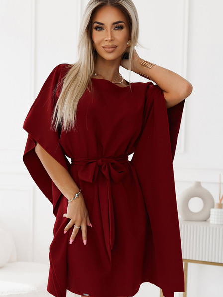 numoco Leptir haljina s vezicom u struku Numoco SOFIA