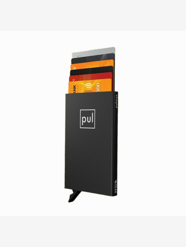 Pularys Pularys torbica za dokumente crna, aluminij