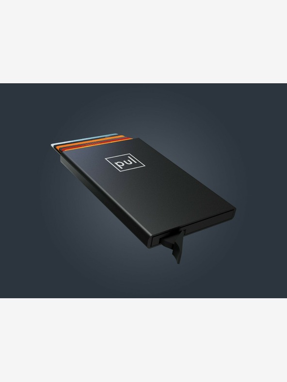 Pularys Pularys torbica za dokumente crna, aluminij