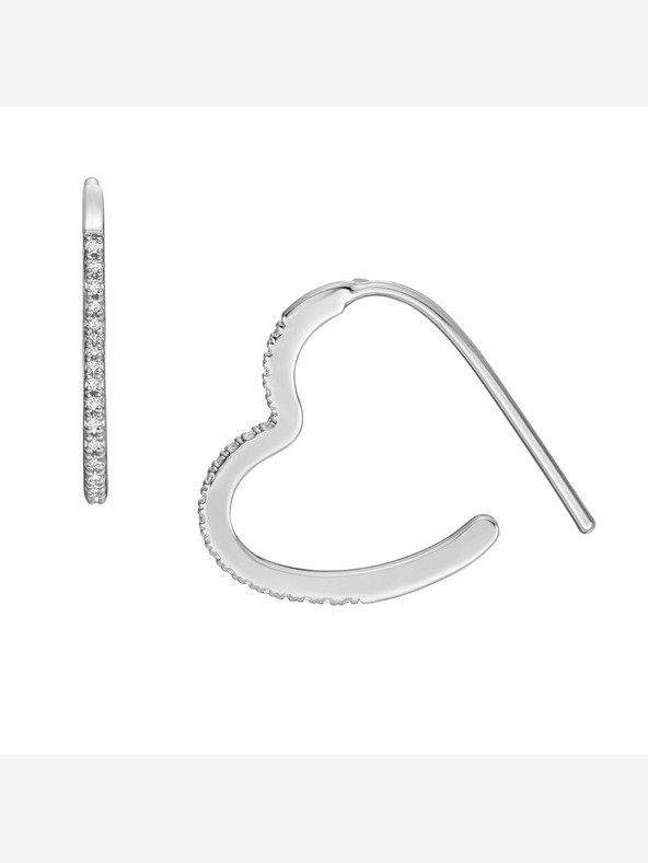 Fossil Ženske srebrne naušnice Fossil JA7230040