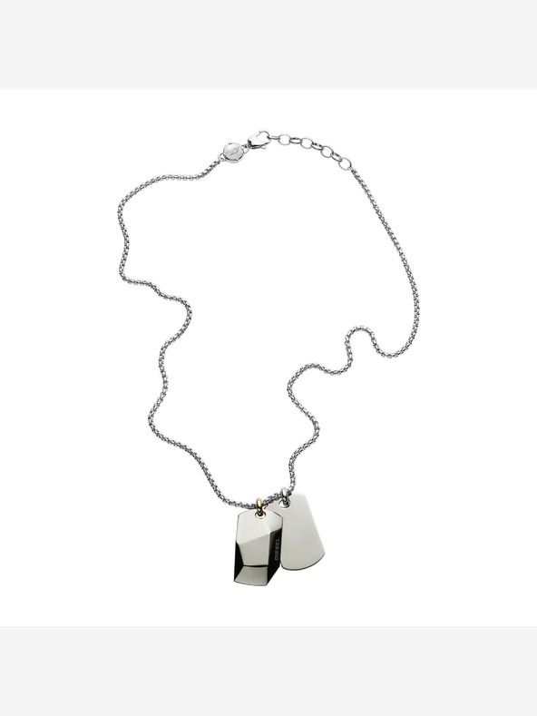 Diesel Muška čelična ogrlica Diesel DX1143040