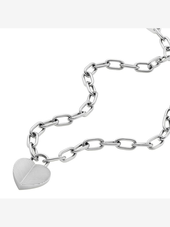 Fossil Ženska čelična ogrlica Fossil JF04657040