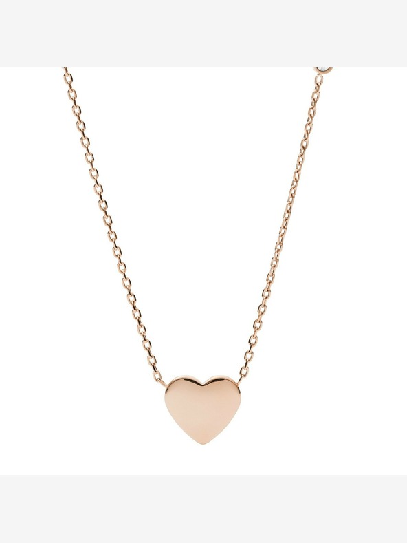 Fossil Ženska čelična ogrlica Fossil JF03081791