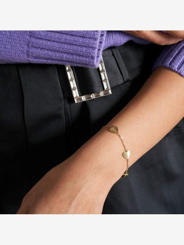 Fossil Ženska čelična narukvica Fossil JF04653710