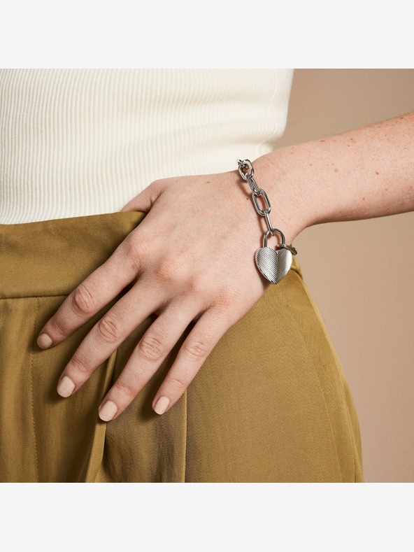 Fossil Ženska čelična narukvica Fossil JF04659040