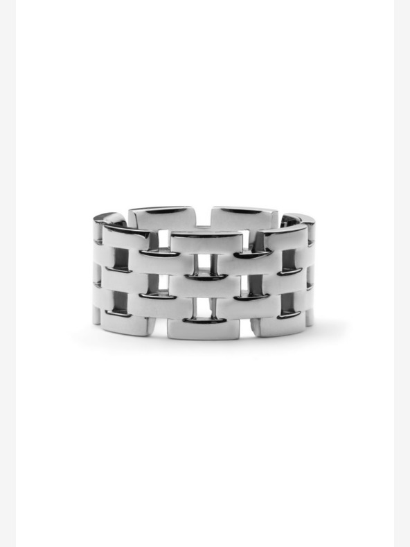 Daniel Wellington Daniel Wellington srebrni prsten od čelika 5-Link