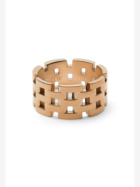 Daniel Wellington Daniel Wellington čelični prsten od ružičastog zlata 5-Link