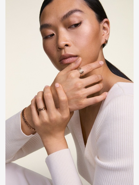 Daniel Wellington Daniel Wellington čelični prsten od ružičastog zlata 5-Link