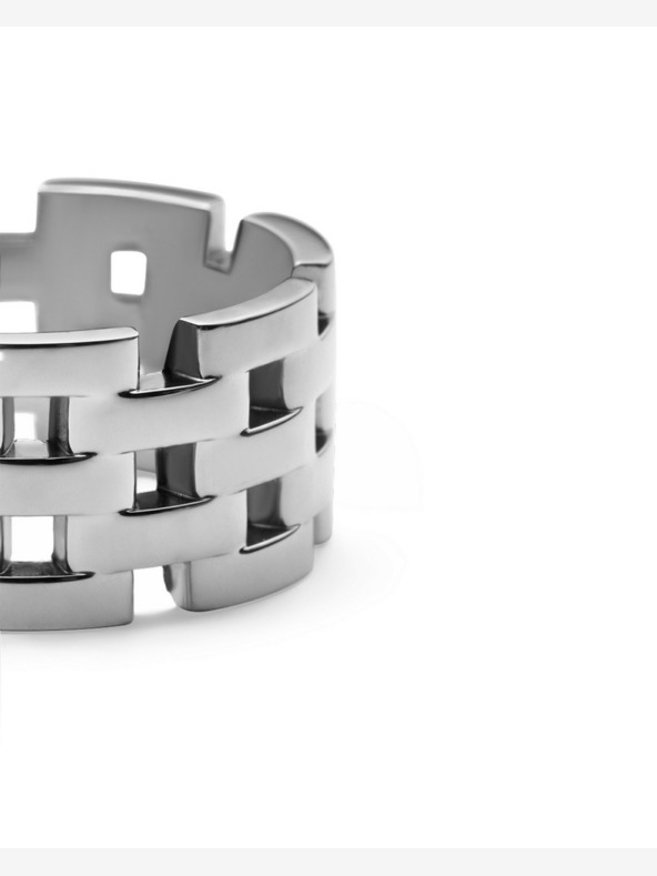 Daniel Wellington Daniel Wellington srebrni prsten od čelika 5-Link