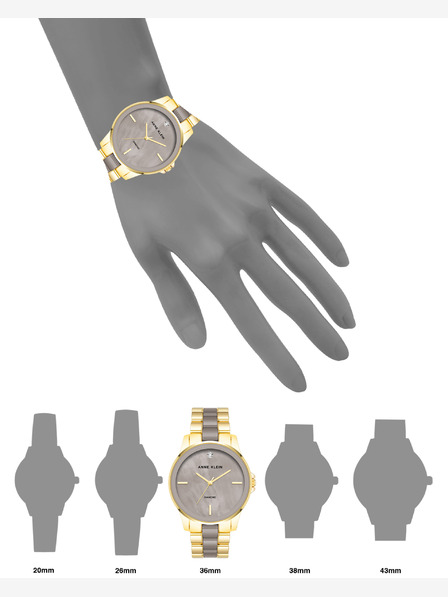 Anne Klein Anne Klein ženski okrugli sat AK/ 4120TPGB