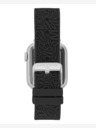 Steve Madden Steve Madden ženski crni silikonski remen za Apple Watch 38/40/41 mm, WS/1003BKSV384041