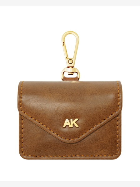 Anne Klein Anne Klein smeđa kožna torbica za Apple AirPods Pro slušalice