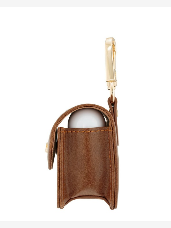 Anne Klein Anne Klein smeđa kožna torbica za Apple AirPods Pro slušalice