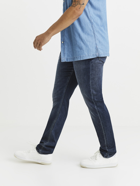 Celio Tamnoplave muške uske traperice Celio