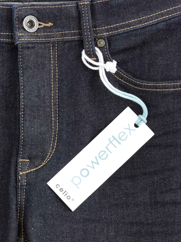 Celio Crne traperice ravnog kroja Celio Anoflex