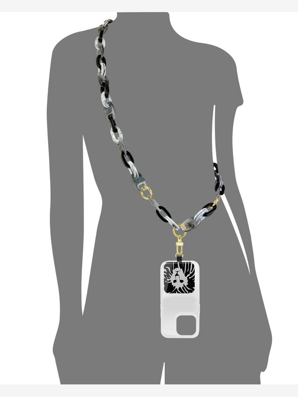 Anne Klein Plastični lančić za mobitel Anne Klein WK4020BKGY