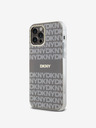 DKNY PC/TPU ponavljajući uzorak Tonal Stripe Magsafe stražnja maska ​​za iPhone 12/12 Pro Bež DKNY