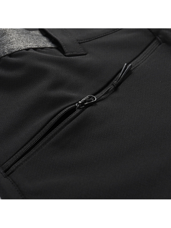 ALPINE PRO Muške brzosušeće hlače ALPINE PRO RAMEL crne