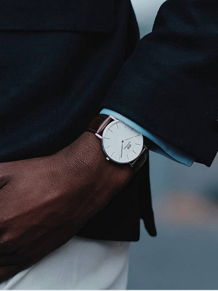 Daniel Wellington Daniel Wellington Classic St Mawes muški sat s kožnim remenom