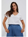 Moodo Bijela ženska Moodo majica