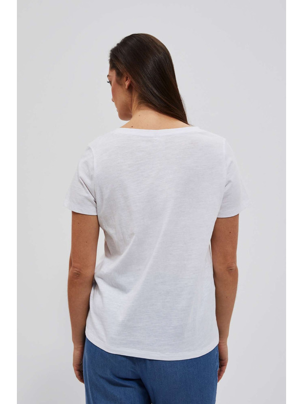 Moodo Bijela ženska Moodo majica