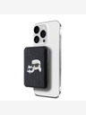 Karl Lagerfeld Karl Lagerfeld reljefne K&CH glave MagSafe Powerbank 5000mAh crna