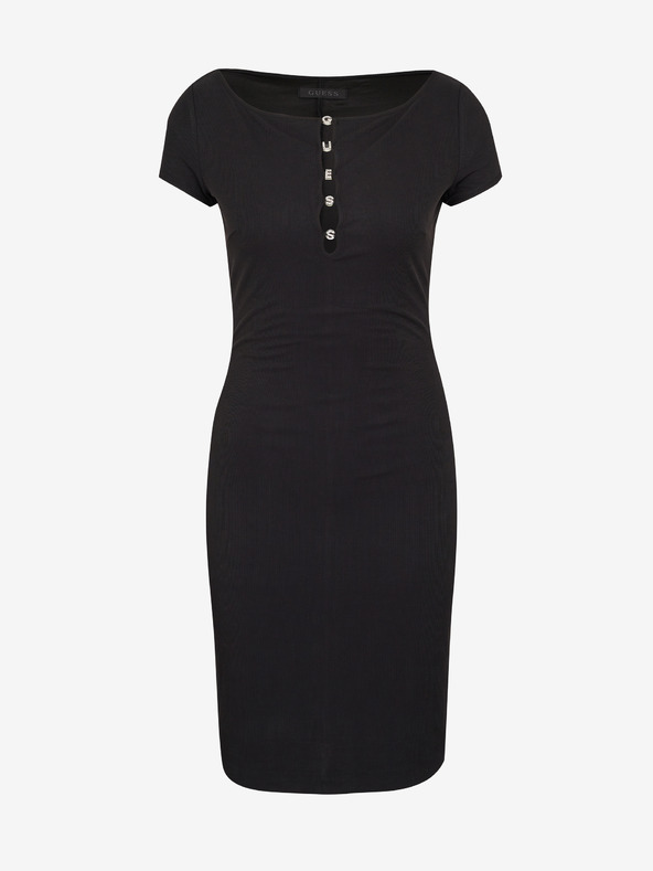 Guess Guess ženska crna haljina