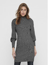 ONLY Tamno siva rebrasta džemper haljina ONLY Katia