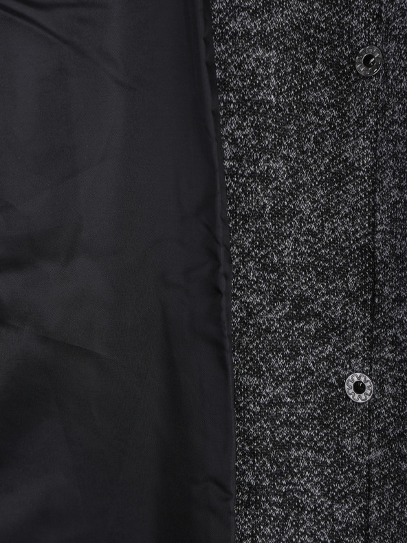 ONLY SAMO Sedona tamno sivi tigrasti svijetli kaput s kapuljačom