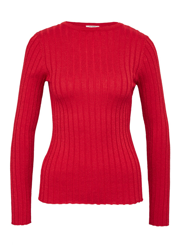 Orsay Crvena ženska majica dugih rukava ORSAY