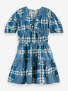 Scotch & Soda Scotch & Soda ženska plava haljina s uzorkom