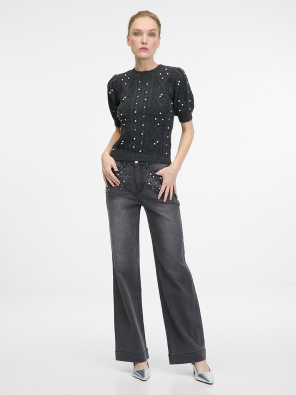 Orsay Tamno sivi ženski pulover ORSAY