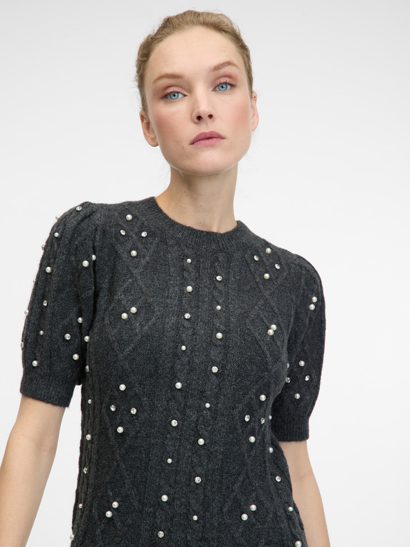 Orsay Tamno sivi ženski pulover ORSAY