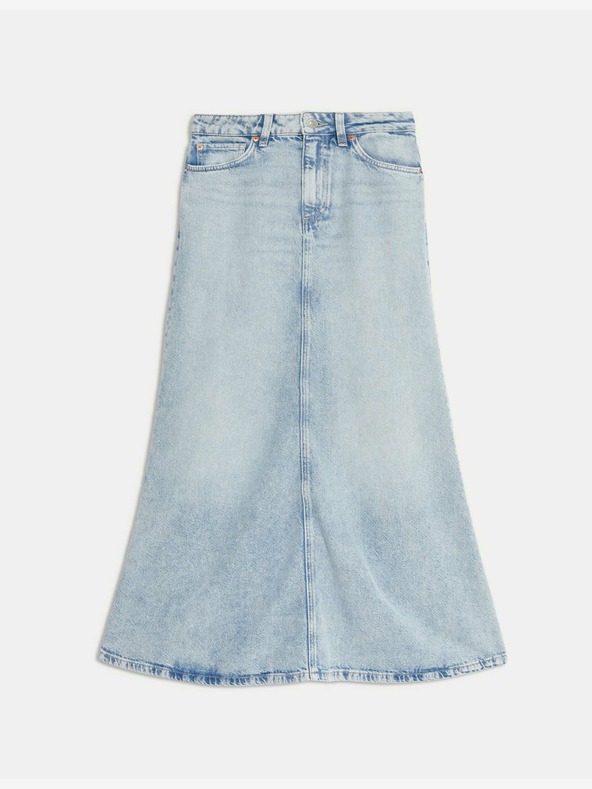 Marks & Spencer Marks & Spencer tamnoplava traper maksi suknja A-kroja