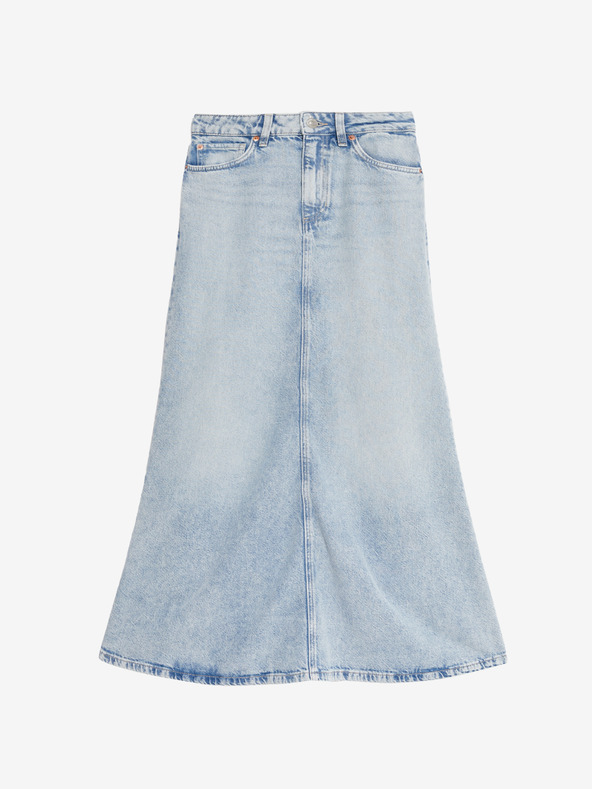 Marks & Spencer Marks & Spencer tamnoplava traper maksi suknja A-kroja